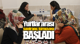 YURTLAR ARASI SATRANÇ TURNUVASI BAŞLADI